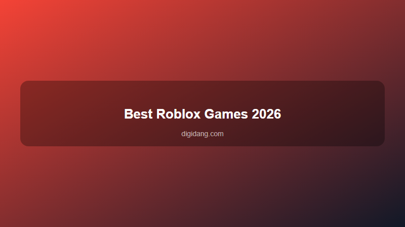 Best Roblox Games to Play in 2026