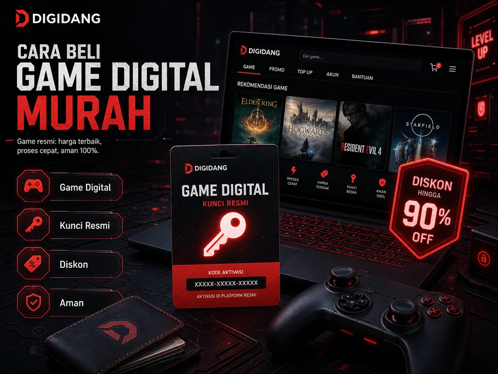 Cara Beli Game Digital Murah: Aman, Hemat, dan Tidak Salah Region