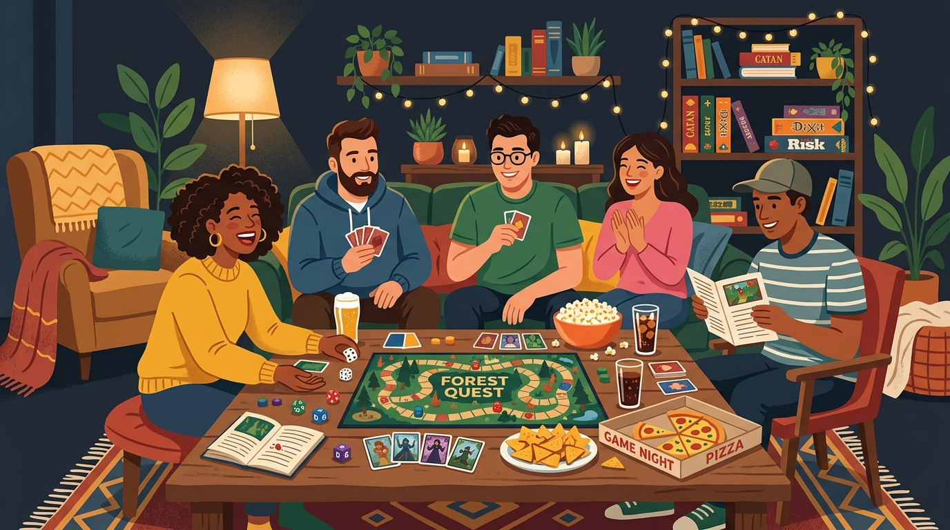 How to Host the Perfect Game Night: Online and In-Person Tips