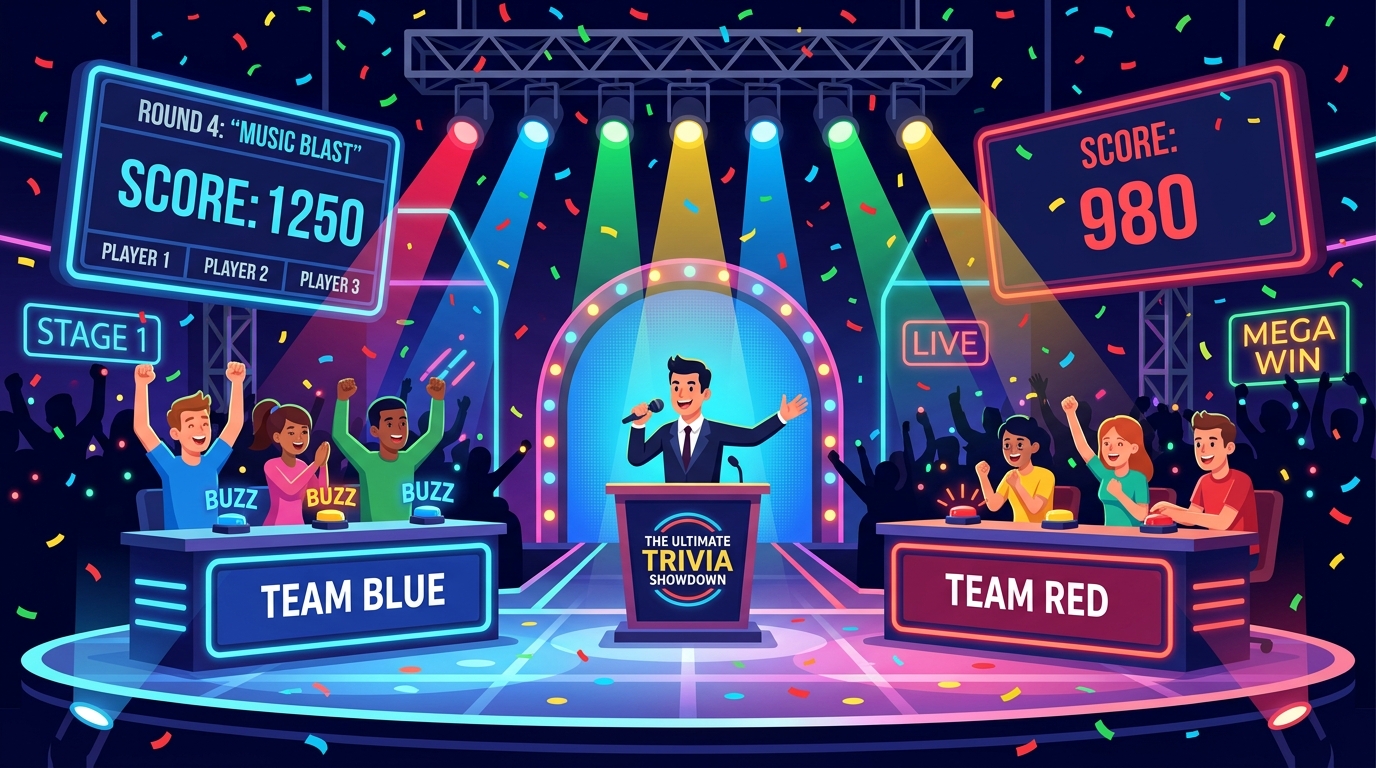 Game Show Battle Rooms: The Best Competitive Party Games Online