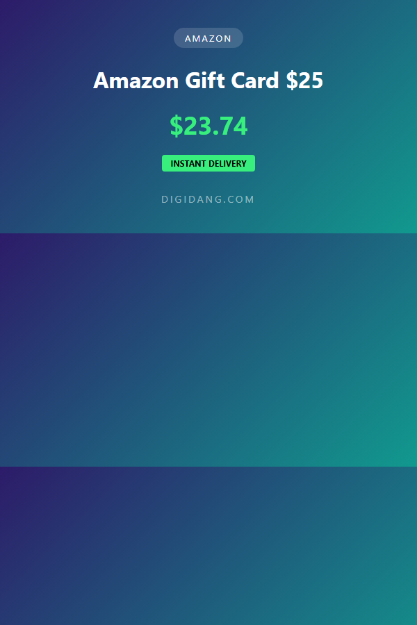 Amazon Gift Card $25