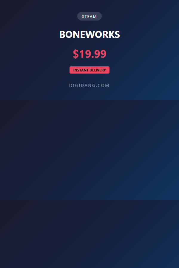 BONEWORKS - Steam Key (Global)