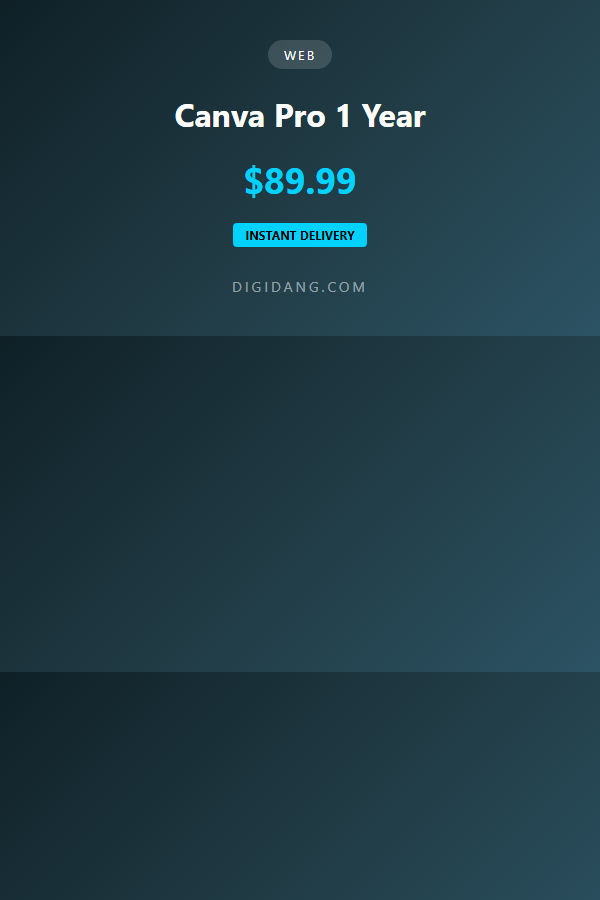 Canva Pro 1 Year