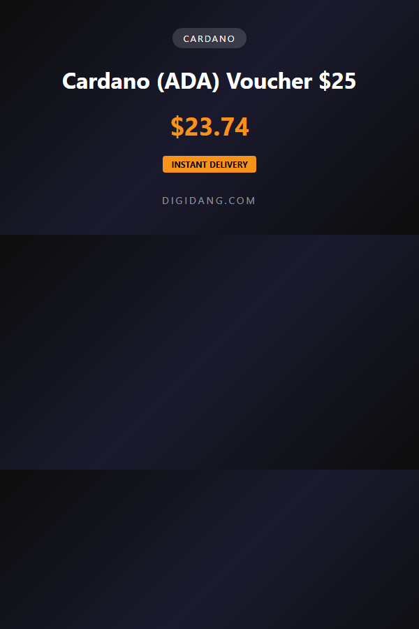 Cardano (ADA) Voucher $25