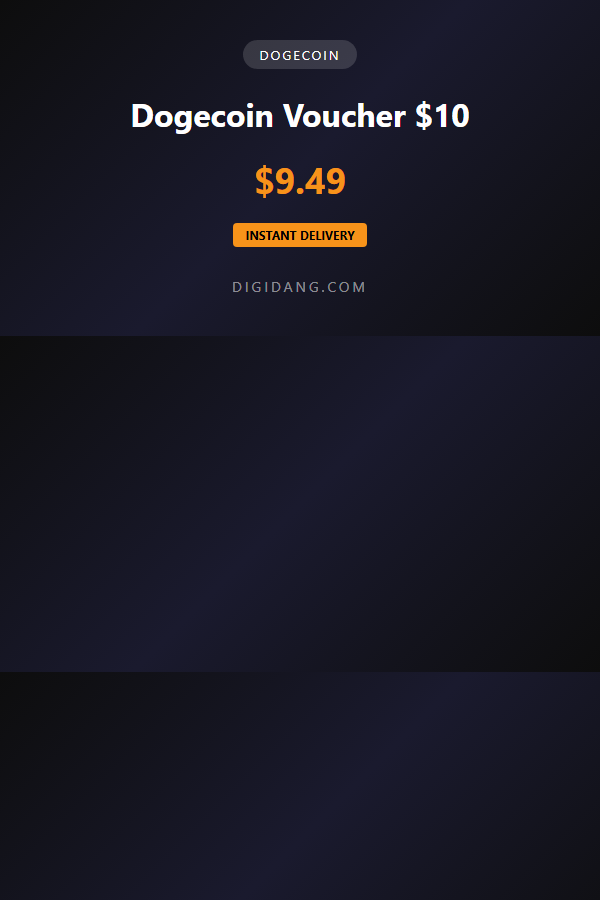 Dogecoin Voucher $10