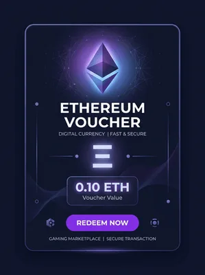 Voucher Ethereum - $50 USD
