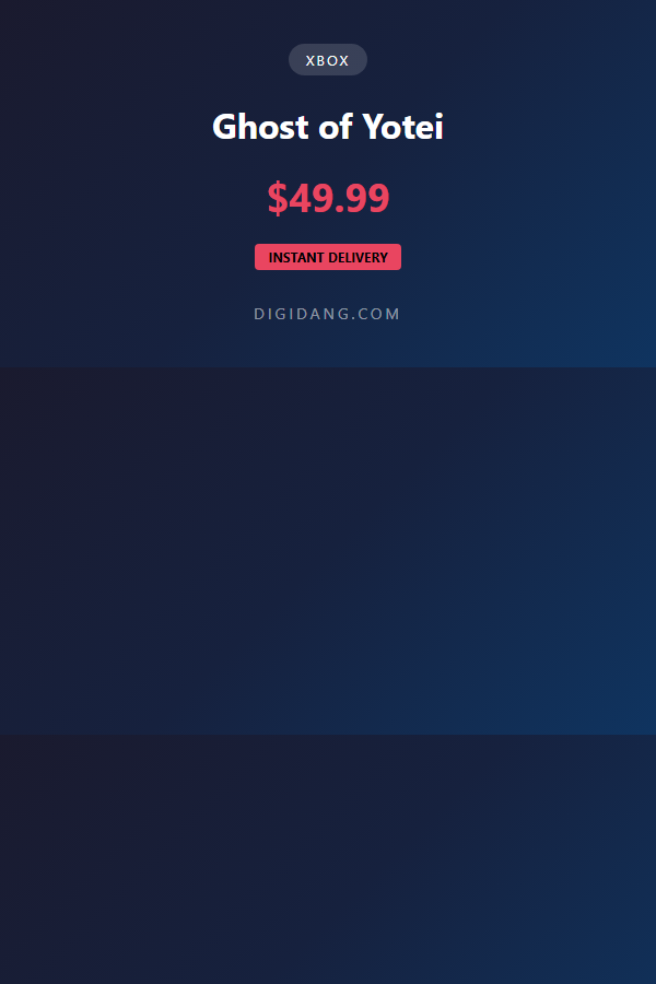 Ghost of Yotei - Xbox Key