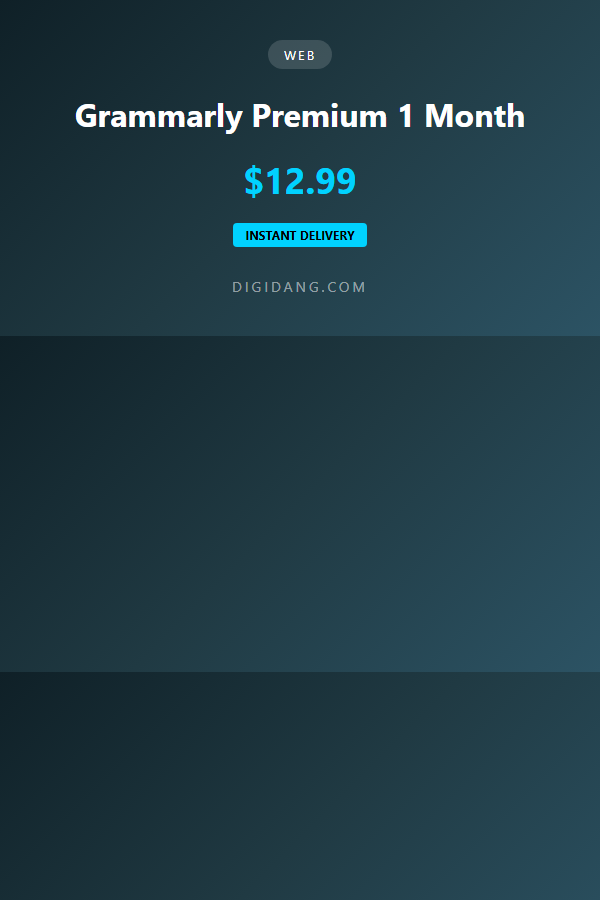 Grammarly Premium 1 Month