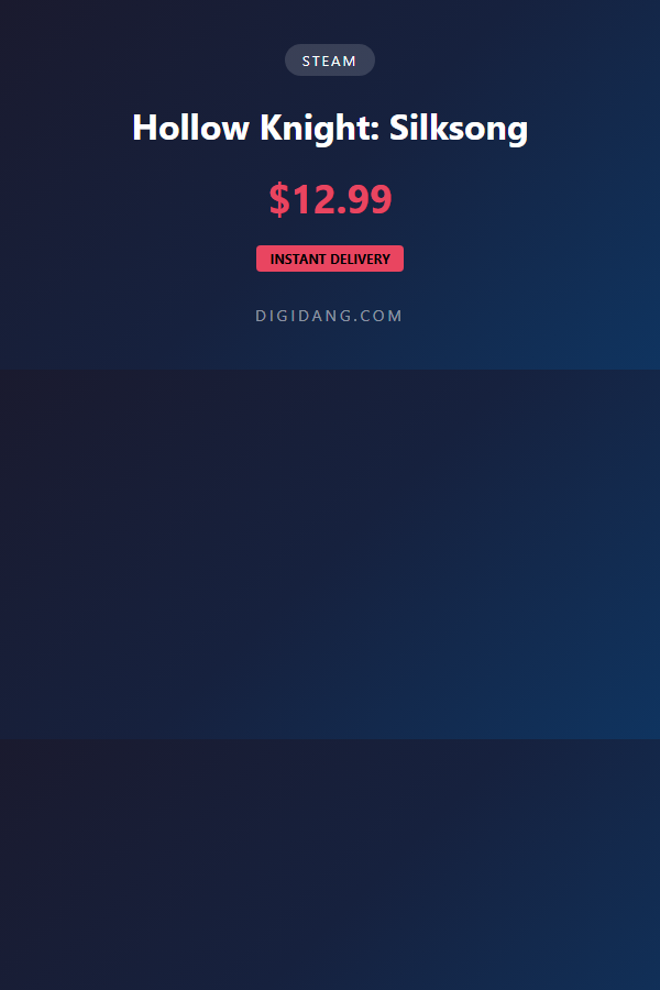 Hollow Knight: Silksong - Steam Key (Global)