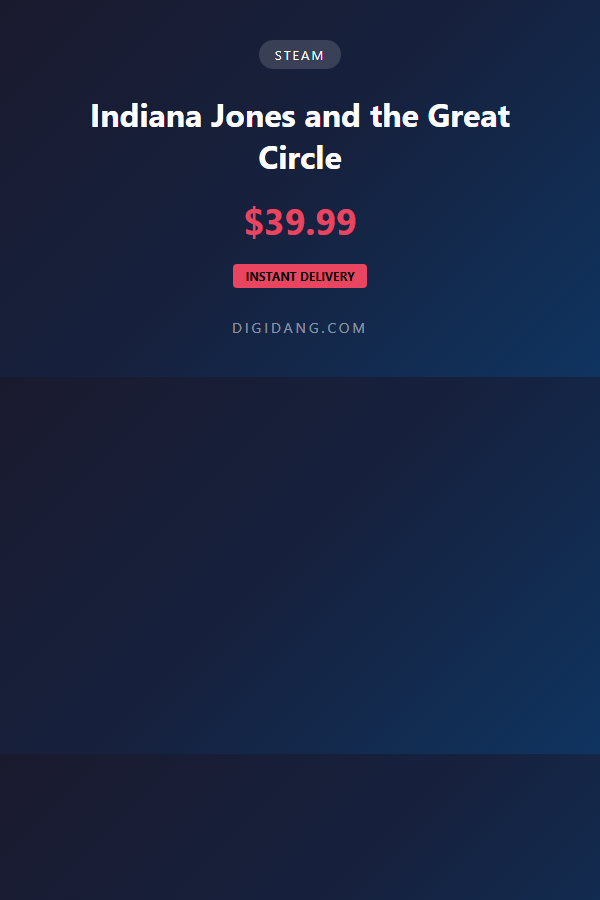 Indiana Jones and the Great Circle - Steam Key (Global)