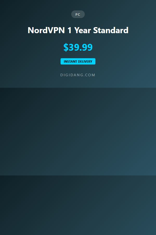 NordVPN 1 Year Standard