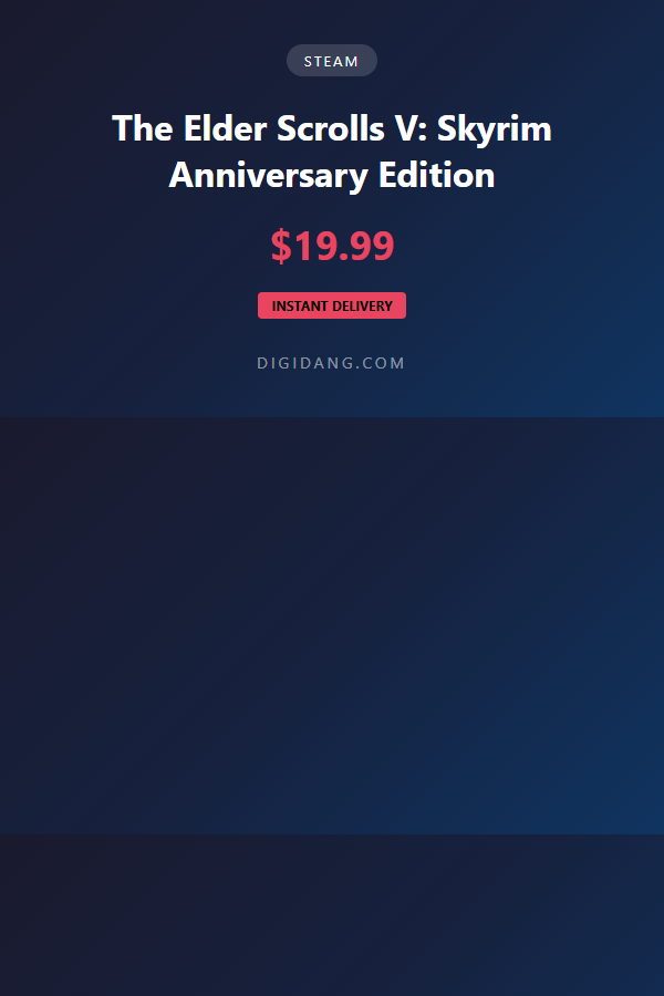 The Elder Scrolls V: Skyrim Anniversary Edition - Steam Key (Global)