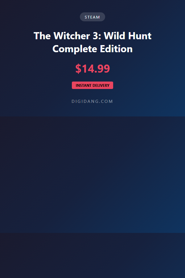 The Witcher 3: Wild Hunt Complete Edition - Steam Key (Global)