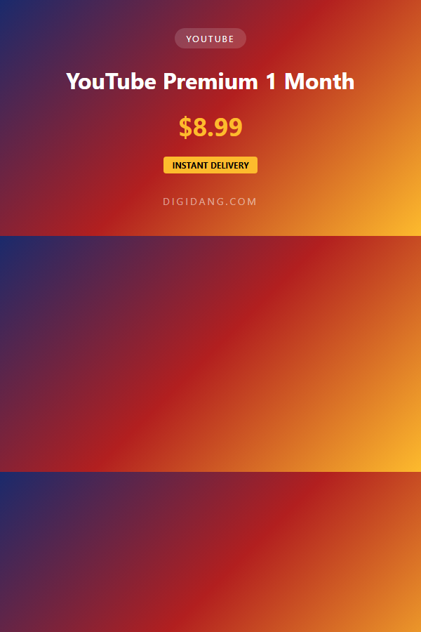 YouTube Premium 1 Month